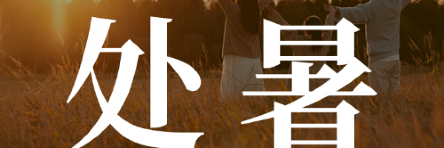 處暑｜培元固本，斂氣入秋